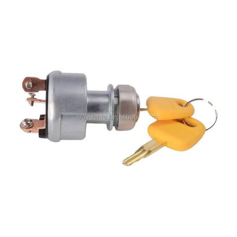 适用于 卡特 挖掘机 accessories E320C 点火开关 继电器 ignition 起动机 key four wire