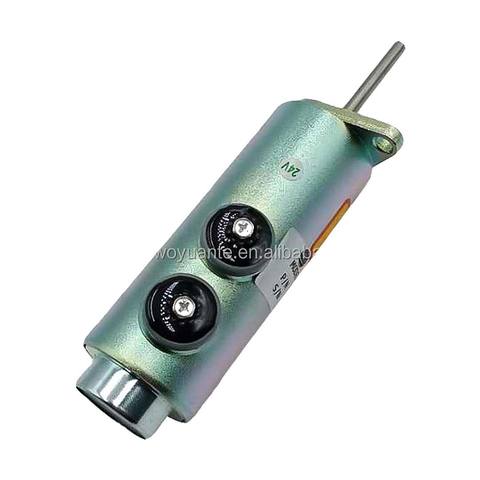 110-6465 燃油 Shutoff Solenoid 24V Fit 适用 卡特 CAT卡特 3306 发动机 E329D 挖掘机 110-6465