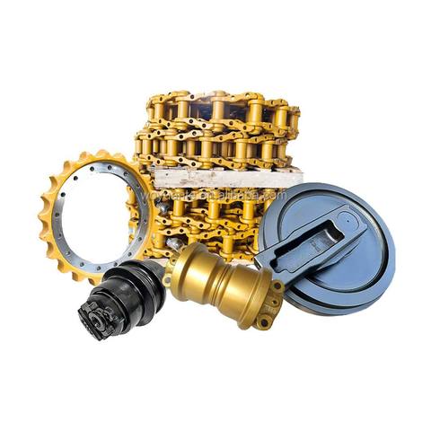 适用 CAT卡特 推土机 D4H Depan Wheel 盖 D8R D6D Springs 引导轮 轴 工程机械 配件