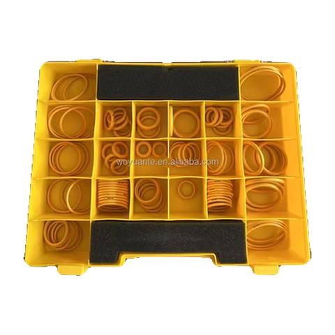O型圈 维修包 Box 4C8253 Oring 维修包 适用于 卡特 挖掘机 Rubber Oring 密封件 D 环 维修包 4C8253